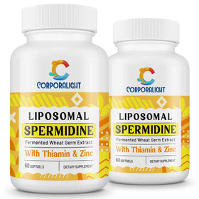 Flacon de 120 gélules de spermidine 30mg de CORPORALIGHT