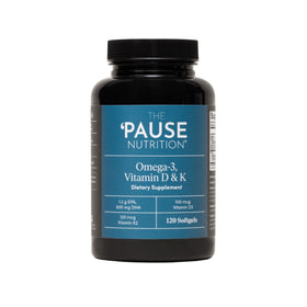 Flacon de 120 gélules de The 'Pause Life Omega 3, Vitamine D3 et K2