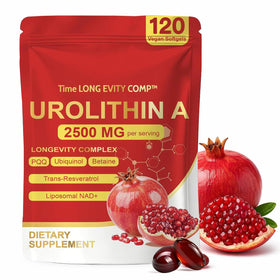 Flacon de 120 gélules molles de complément Urolithine A 2500mg