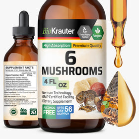 Flacon de 120 ml de complexe de champignons BIO KRAUTER