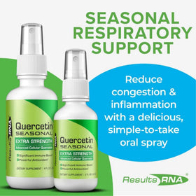 Flacon de 120 ml de Quercetin Seasonal avec pulvérisateur
