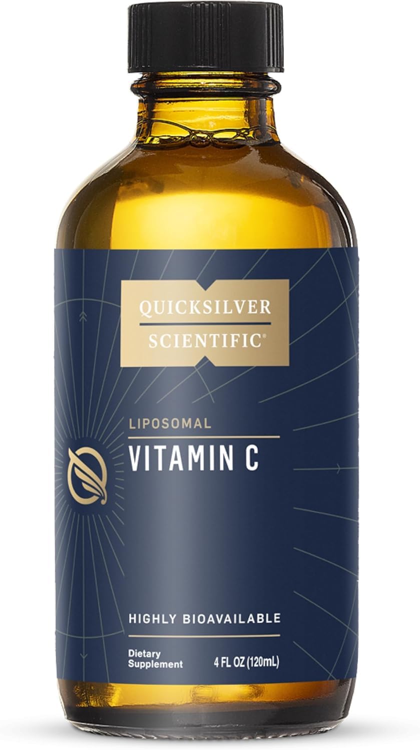 Flacon de 120ml de vitamine C liposomale Quicksilver Scientific