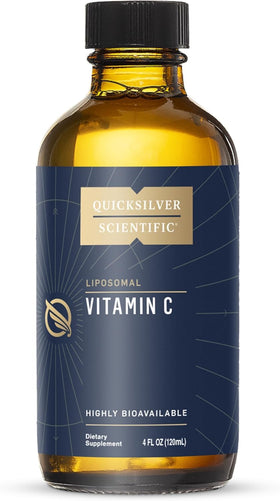 Flacon de 120ml de vitamine C liposomale Quicksilver Scientific