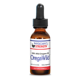 Flacon de 13,5 mL d'huile d'origan sauvage OregaWild de Physician's Strength