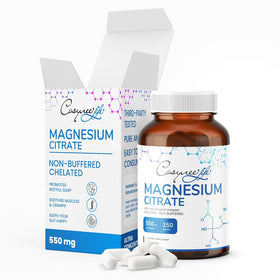 Flacon de 150 capsules de citrate de magnésium cosynee 550mg