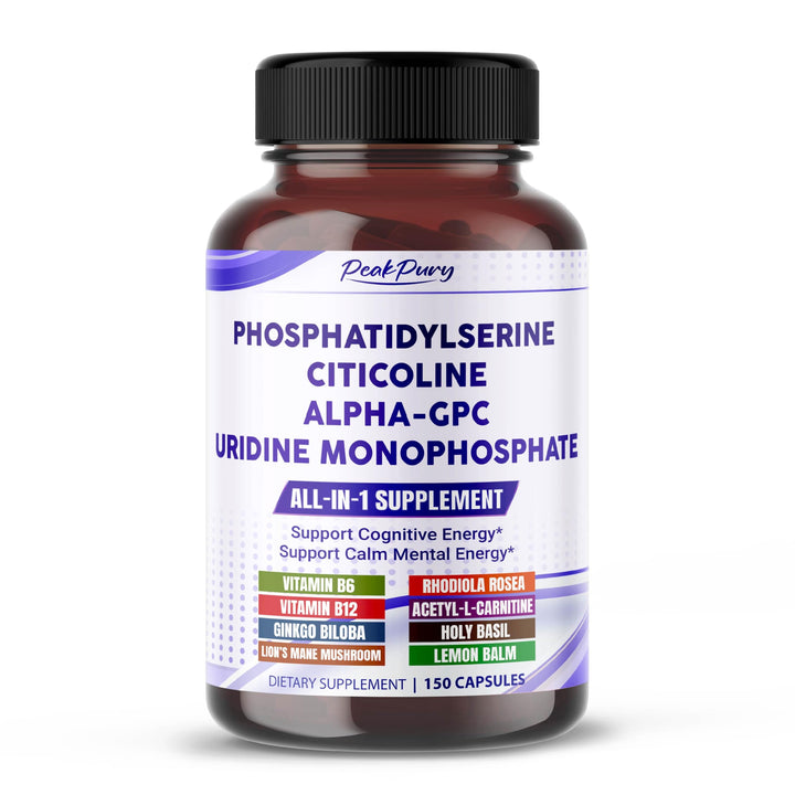 Flacon de 150 capsules de PEAKPURY Phosphatidylsérine