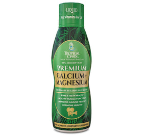 Flacon de 16oz de Calcium Magnésium Liquide Tropical Oasis