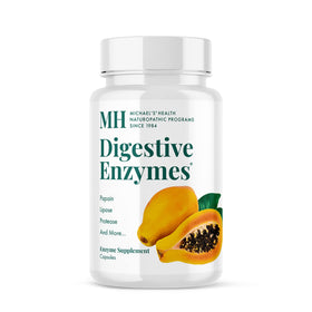 Flacon de 180 capsules d'enzymes daily MICHAEL'S vue de face