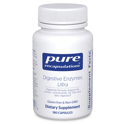 Flacon de 180 capsules d'Enzymes Ultra de Pure Encapsulations