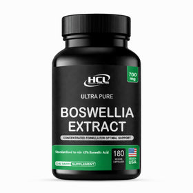 Flacon de 180 capsules d'extrait de Boswellia Serrata HCL HERBAL CODE LABS