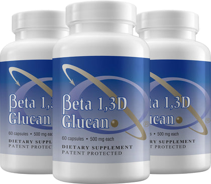 Flacon de 180 capsules de Beta 1,3D Glucan 500 mg de Transfer Point