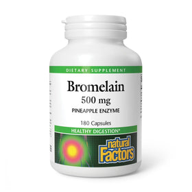 Flacon de 180 capsules de Bromélaïne 500 mg Natural Factors