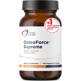 Flacon de 180 capsules de Designs for Health OsteoForce