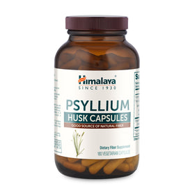 Flacon de 180 capsules de psyllium husk Himalaya vue de face