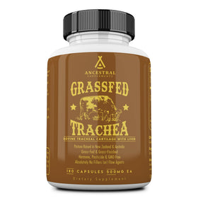 Flacon de 180 capsules de trachée de boeuf Ancestral Supplements