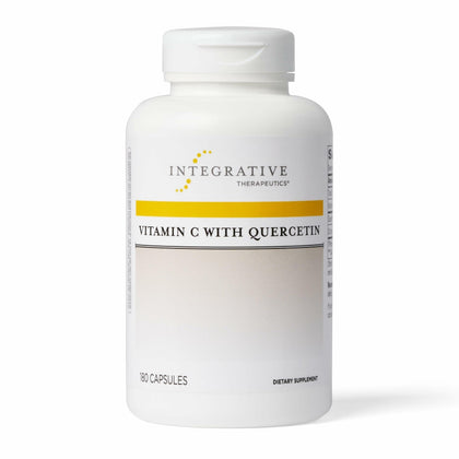 Flacon de 180 capsules de Vitamine C avec Quercétine d'Integrative Therapeutics