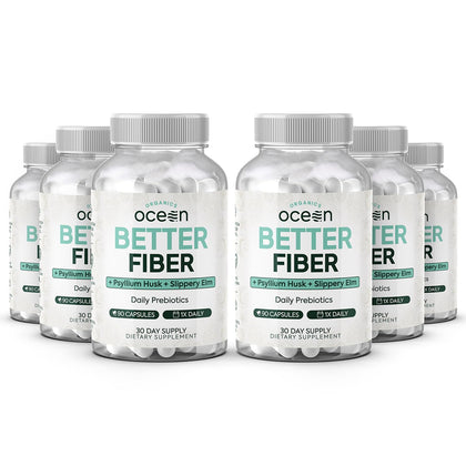 Flacon de 180 capsules Organics Ocean Complément Alimentaire Fibres