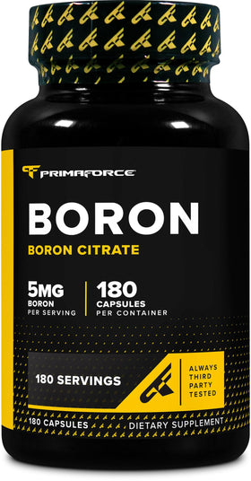 Flacon de 180 capsules végétariennes de Bore Primaforce