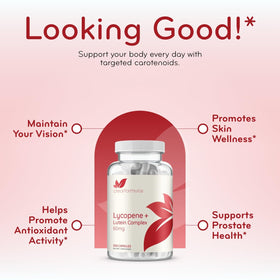 Flacon de 200 capsules Luthéine et Lycopène Clear Formulas