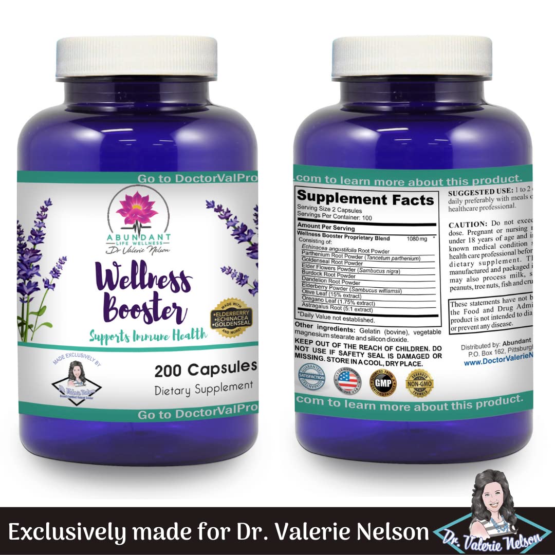 Flacon de 200 gélules Echinacea Dr. Valerie Nelson