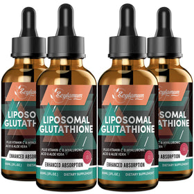 Flacon de 240 ml de gouttes de glutathion liposomal Zeylamum