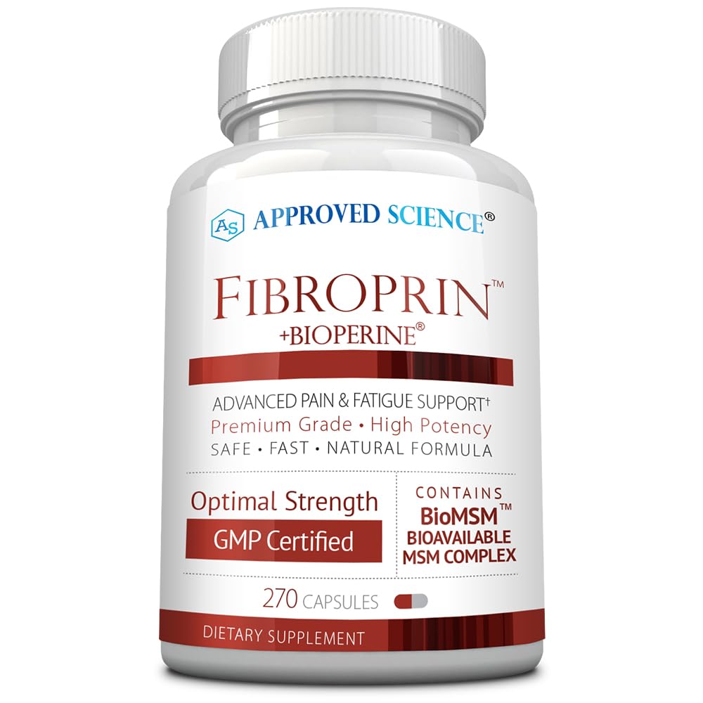 Flacon de 270 capsules de Fibroprin d'Approved Science