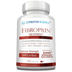 Flacon de 270 capsules de Fibroprin d'Approved Science