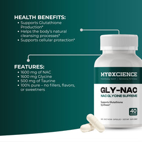 Flacon de 272 g de capsules MYOXCIENCE NAC