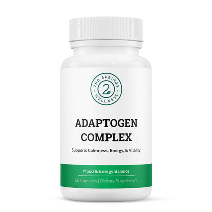 Flacon de 2nd Springs Complément Alimentaire Adaptogène 60 Capsules