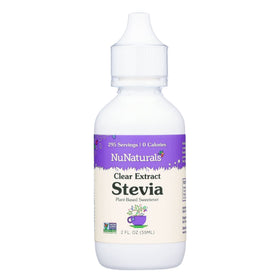 Flacon de 2oz d'édulcorant liquide Nunaturals Stevia sans saveur