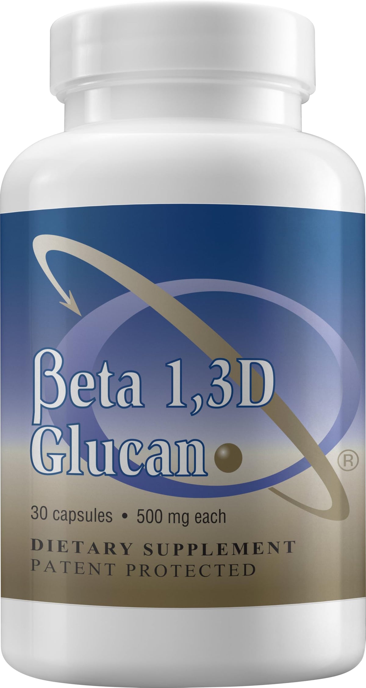 Flacon de 30 capsules de Beta 1,3D Glucan 500 mg de Transfer Point