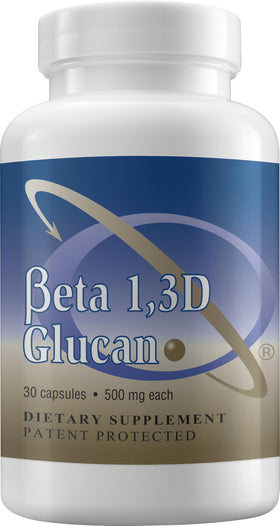 Flacon de 30 capsules de Beta 1,3D Glucan 500 mg de Transfer Point