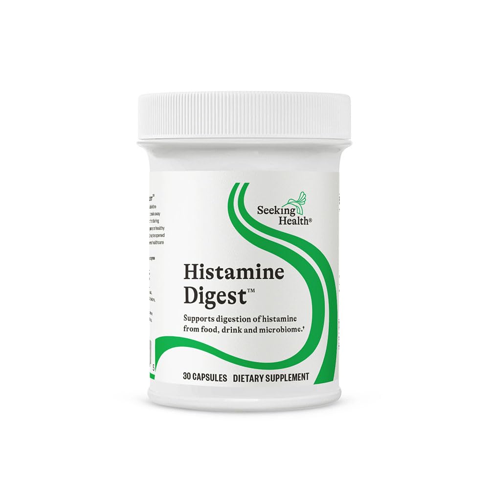 Flacon de 30 capsules de DAO Enzyme de Seeking Health