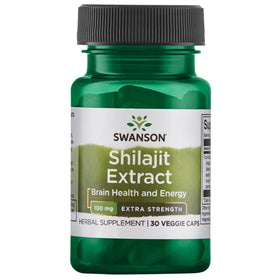 Flacon de 30 capsules végétaliennes d'extrait de Shilajit Swanson