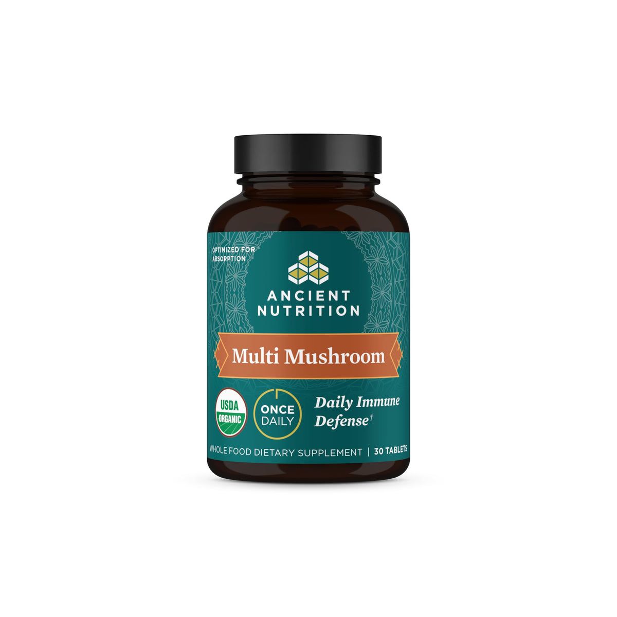 Flacon de 30 comprimés Multi Champignon d'Ancient Nutrition