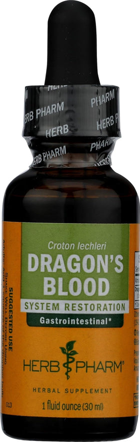 Flacon de 30 ml d'extrait liquide de Sang de Dragon Herb Pharm