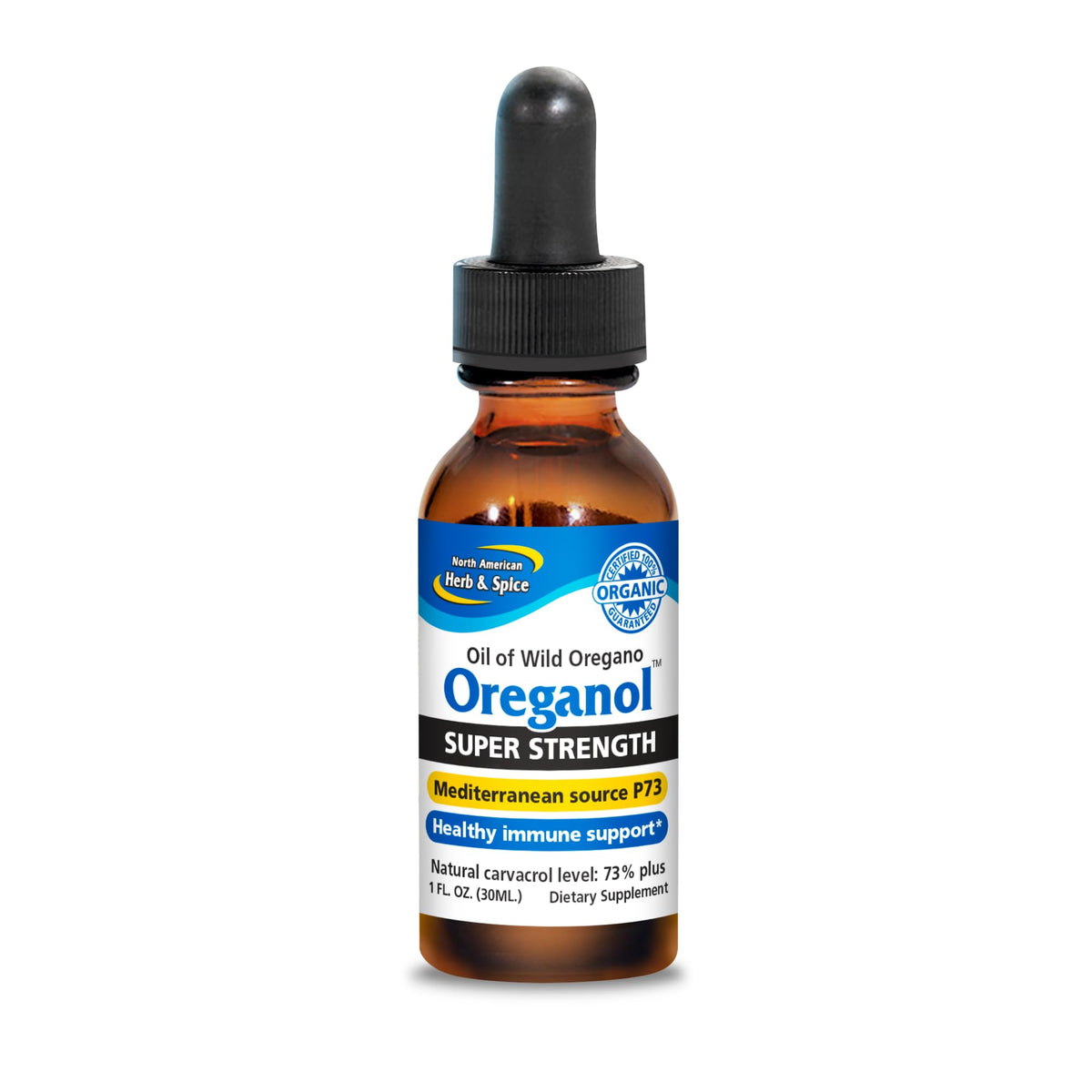 Flacon de 30 ml d'huile d'origan Oreganol Super Strength