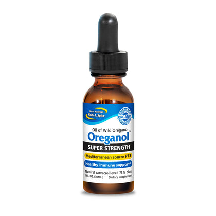 Flacon de 30 ml d'huile d'origan Oreganol Super Strength