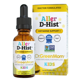 Flacon de 30 ml de Dr. Green Mom Aller D-Hist Kids vue de face