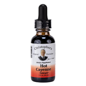Flacon de 30 ml de l'extrait de cayenne Christopher's Original Formulas