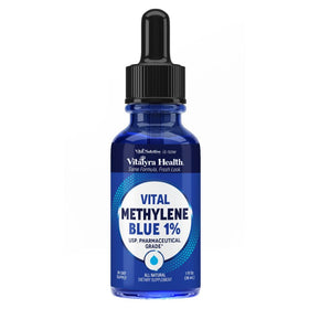 Flacon de 30 mL de VITAL NUTRITIVE Methylene Blue 1% avec compte-gouttes