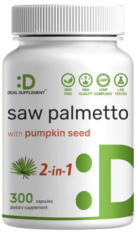 Flacon de 300 capsules de Saw Palmetto DEAL SUPPLEMENT
