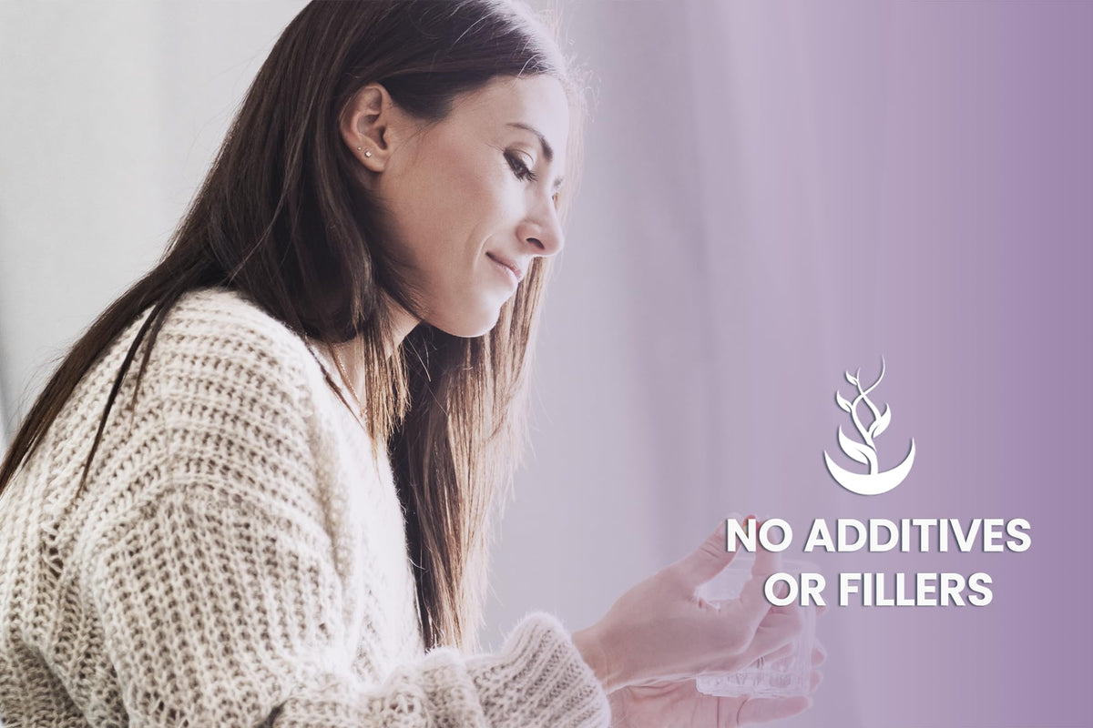 Flacon de 365 capsules de Niacinamide ouvert