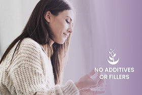 Flacon de 365 capsules de Niacinamide ouvert