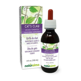Flacon de 4 fl oz d'extrait de Griffe de Chat Naturalma, vue avant