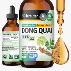 Flacon de 4 fl oz de complément alimentaire BIO KRAUTER Dong Quai
