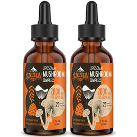 Flacon de 4 Fl Oz de complexe de champignons liposomaux SZCZEKIN