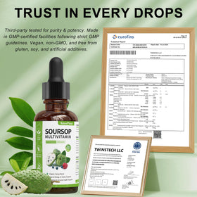 Flacon de 4 Fl Oz de NaturePlanet Soursop Bitters
