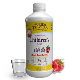 Flacon de 473 ml de Buried Treasure Complément Alimentaire Liquide pour Enfants