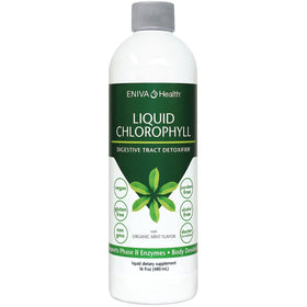 Flacon de 473 ml de Chlorophylle Liquide Eniva à la menthe